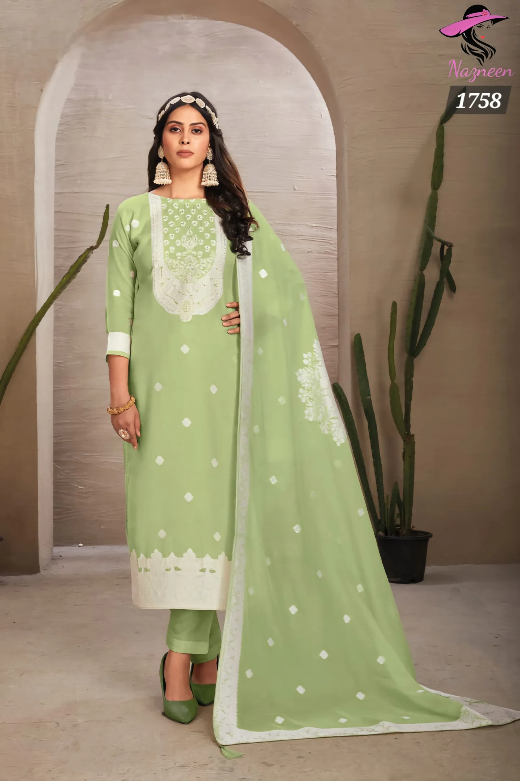 Nazneen Sparkle Pure Organic Wholesale Fancy Readymade Salwar Suit Catalog — Wholesale Dress Material, MPA wholesale from Surat - Gallery Image 4
